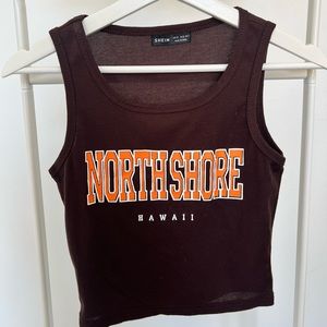 north shore crop top